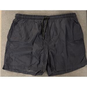 Solid & Striped Solid Black Mesh Lined 4” Swim Trucks Men’s Size XXL